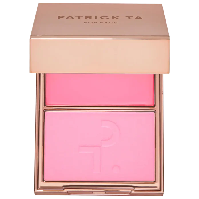 Дуэт кремовых и пудровых румян PATRICK TA Major Headlines Double-Take Crème & Powder Blush Duo - Just Enough