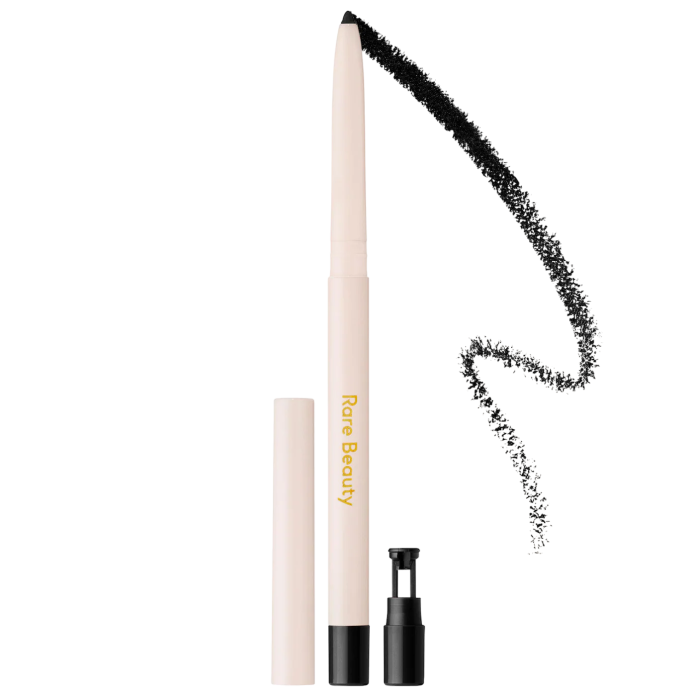 Водостойкий гелевый карандаш для глаз Rare Beauty Perfect Strokes Longwear & Waterproof Gel Eyeliner - True Black