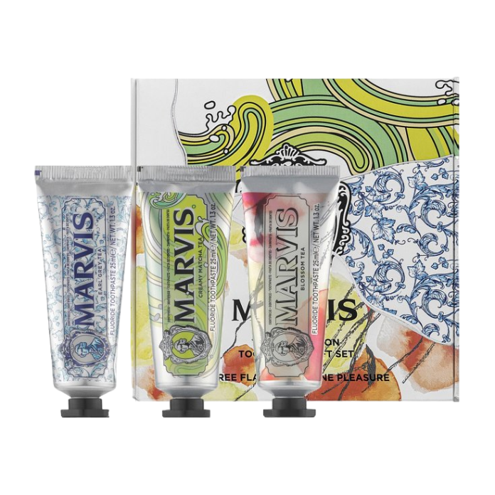 Зубная паста Marvis подарочный набор Tea Collection