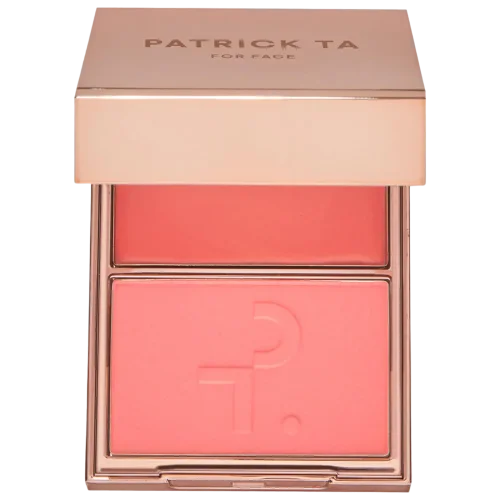 Дуэт кремовых и пудровых румян PATRICK TA Major Headlines Double-Take Crème & Powder Blush Duo - She's the Moment