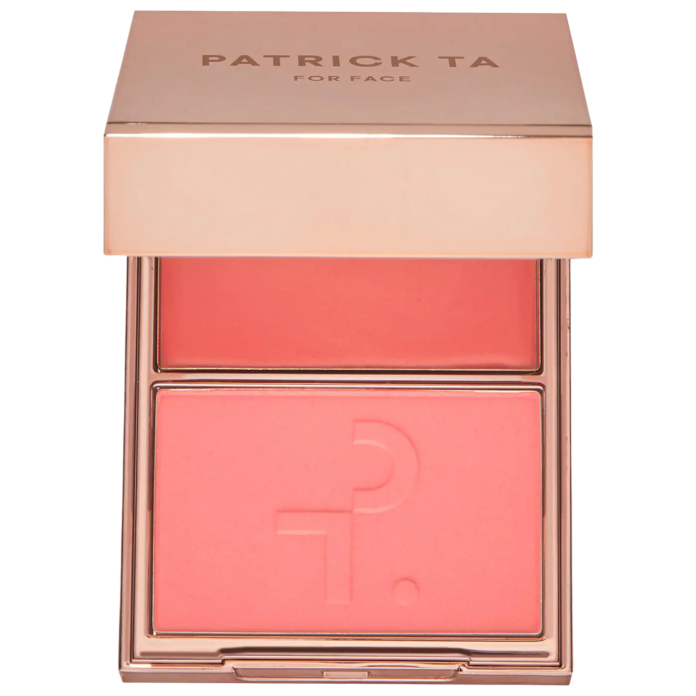 Палетка румян Patrick TA - Major Headlines - Double-Take Cream + Powder Blush Duo - She's the Moment