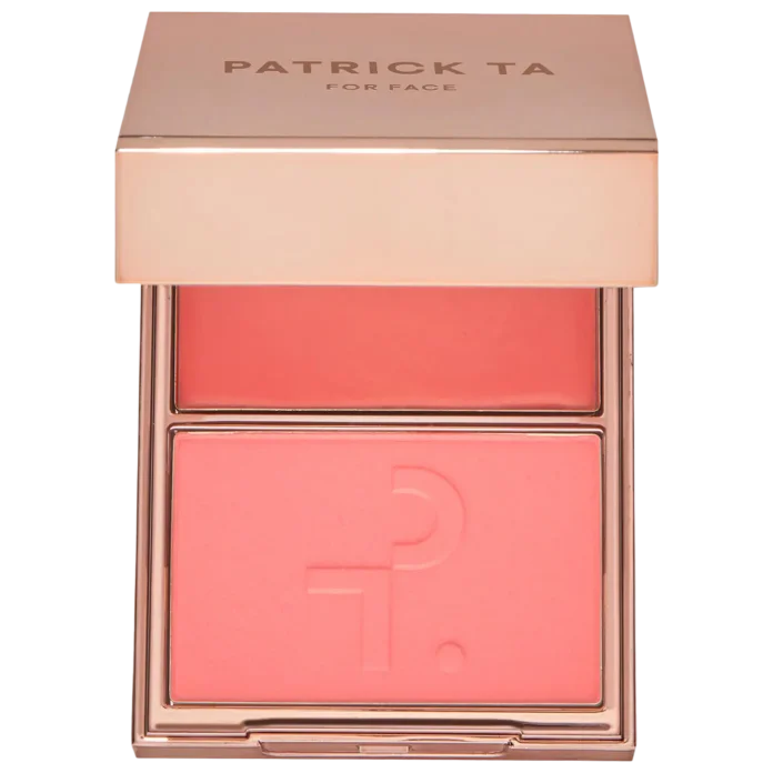 Дуэт кремовых и пудровых румян PATRICK TA Major Headlines Double-Take Crème & Powder Blush Duo - She's the Moment