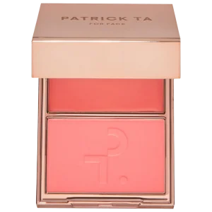 Дуэт кремовых и пудровых румян PATRICK TA Major Headlines Double-Take Crème & Powder Blush Duo - She's the Moment