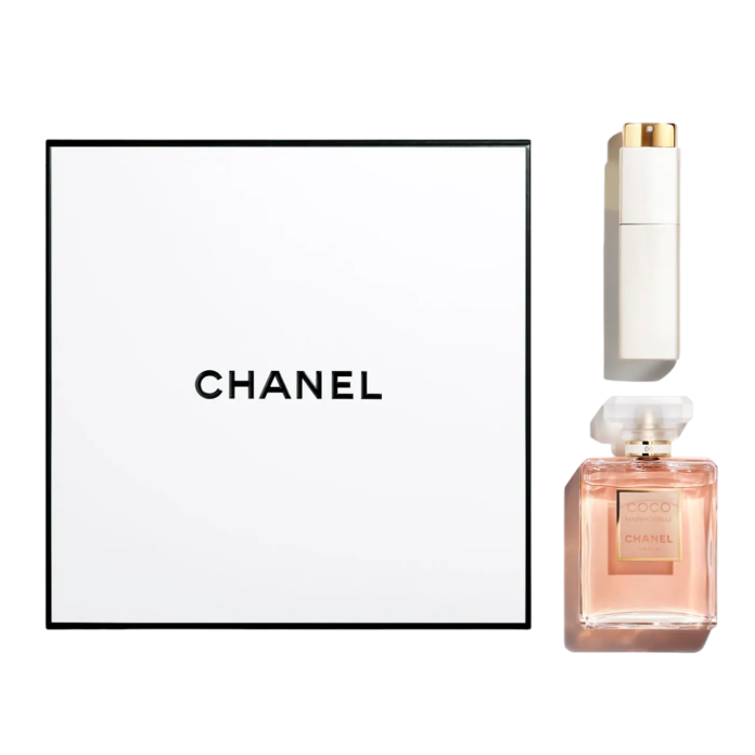 Набор подарочный духов CHANEL COCO MADEMOISELLE Eau de Parfum Twist & Spray Gift Set