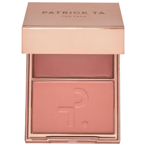 Дуэт кремовых и пудровых румян PATRICK TA Major Headlines Double-Take Crème & Powder Blush Duo - Not Too Much