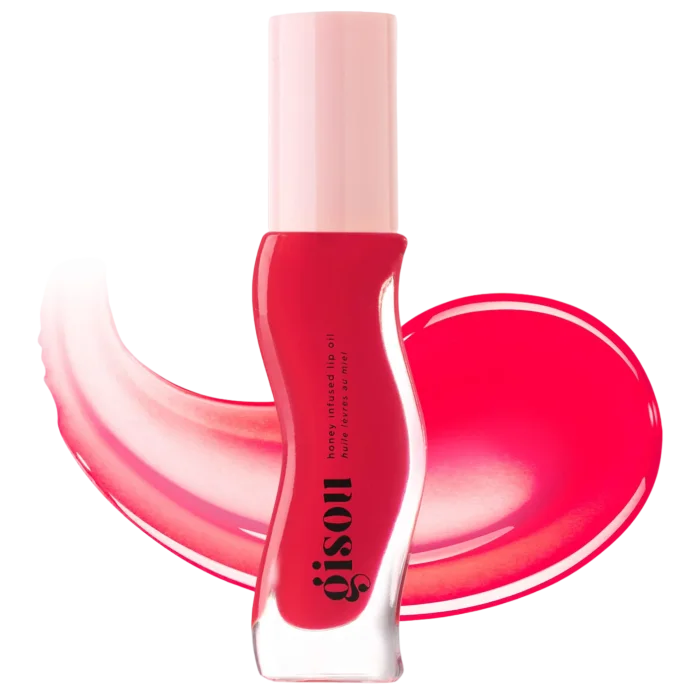 Gisou Honey Infused Hydrating Lip Oil - Strawberry Sorbet lab moyi