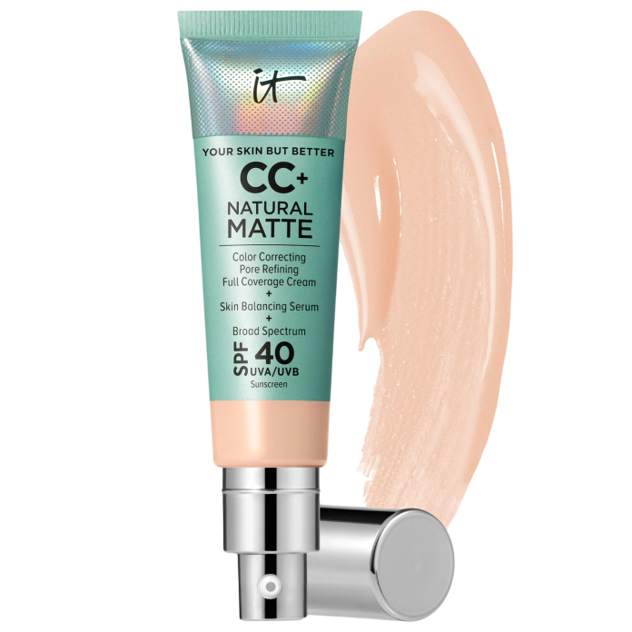 IT Cosmetics матовый крем CC+  Natural Matte Foundation with SPF 40 - Light Neutral , 32ml