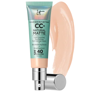 IT Cosmetics матовый крем CC+  Natural Matte Foundation with SPF 40 - Light Neutral , 32ml
