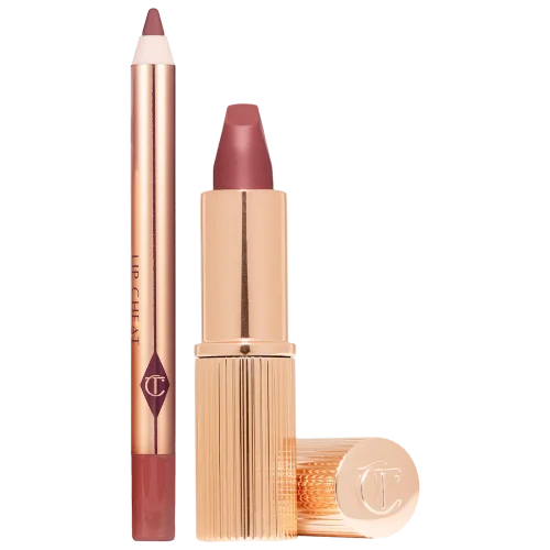 Мини-набор для губ Charlotte Tilbury Pillow Talk Lip Kit - Pillow Talk Medium