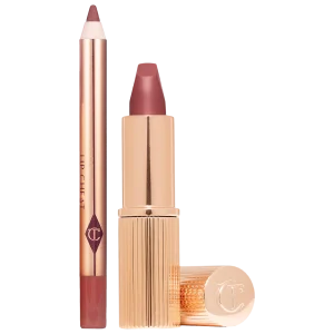 Мини-набор для губ Charlotte Tilbury Pillow Talk Lip Kit - Pillow Talk Medium