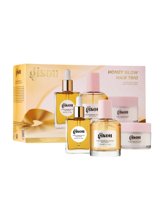 Набор из трио gisou  honey glow hair trio