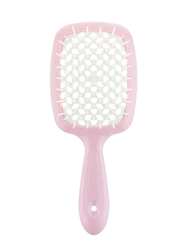 Расческа для волос Janeke Superbrush - розовая/белая