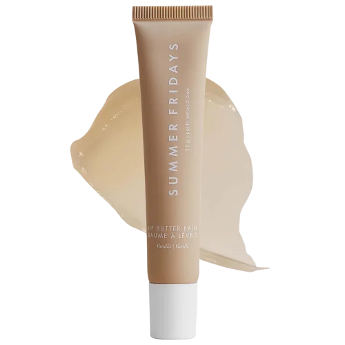 Summer Fridays Lip Butter Balm for Hydration & Shine - Vanilla rangli lab balzami