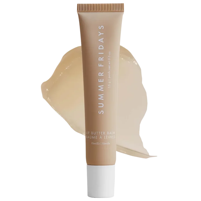 Summer Fridays Lip Butter Balm for Hydration & Shine - Vanilla rangli lab balzami