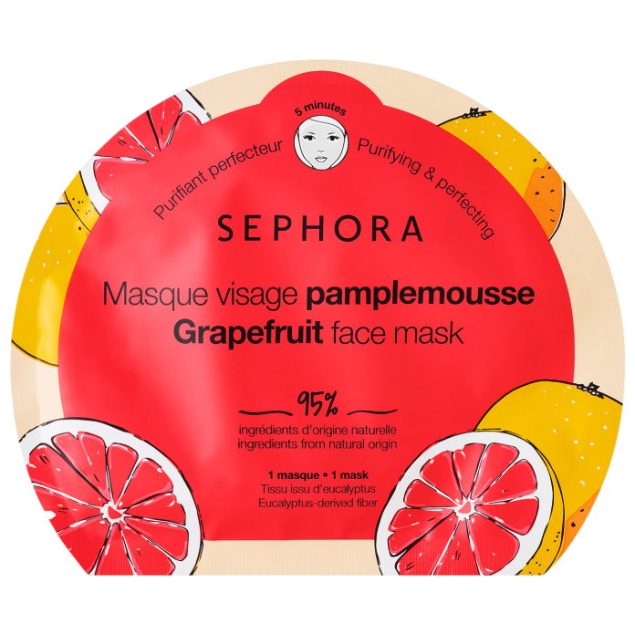 Маска, очищающая и совершенствующая кожу лица, Sephora Clean Face Mask - грейпфрут