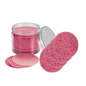 Femi Cosmetics - 50shuk yuzni tozalash uchun sponjlar to'plami