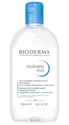 Мицеллярная вода для сухой кожи BIODERMA hydrabio h2o 500ml