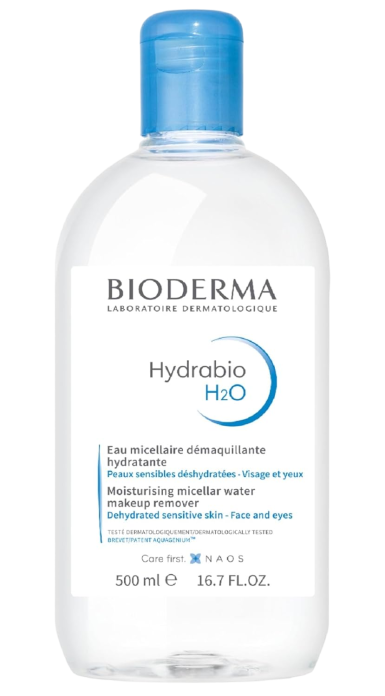 Мицеллярная вода для сухой кожи BIODERMA hydrabio h2o 500ml