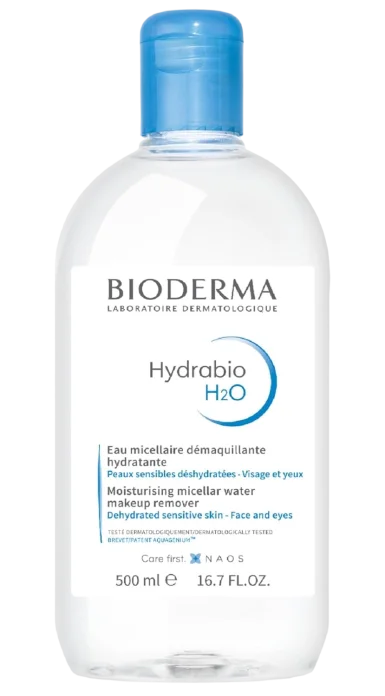 BIODERMA hydrabio h2o quruq teri uchun miselyar suv 500ml