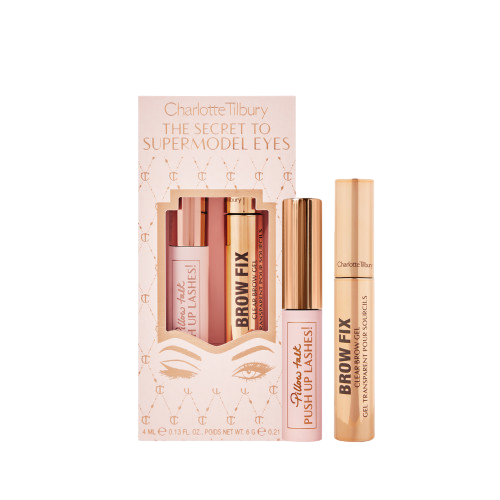 Набор гель для бровей+тушь для ресниц Charlotte Tilbury the secret to supermodel eyes