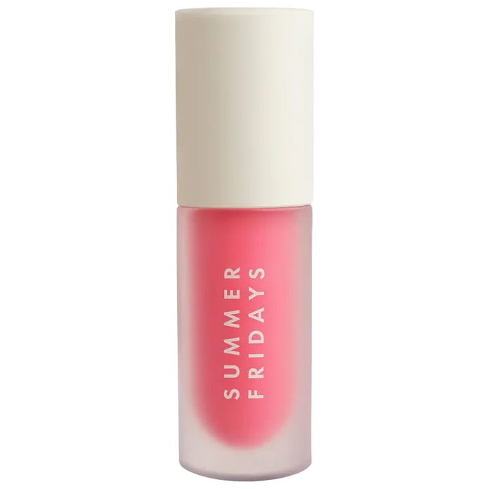 Summer Fridays Dream Lip Oil for Moisturizing Sheer Coverage - Pink Cloud lab moyi