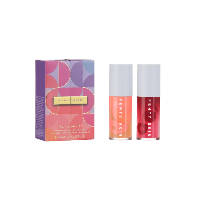 Набор из 2 масел для губ Fenty Fruit Quench'rz Hydrating + Conditioning Lip Oil Duo