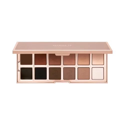 PATRICK TA Major Dimension III Matte Eyeshadow Palette ko'z tenlari paletkasi