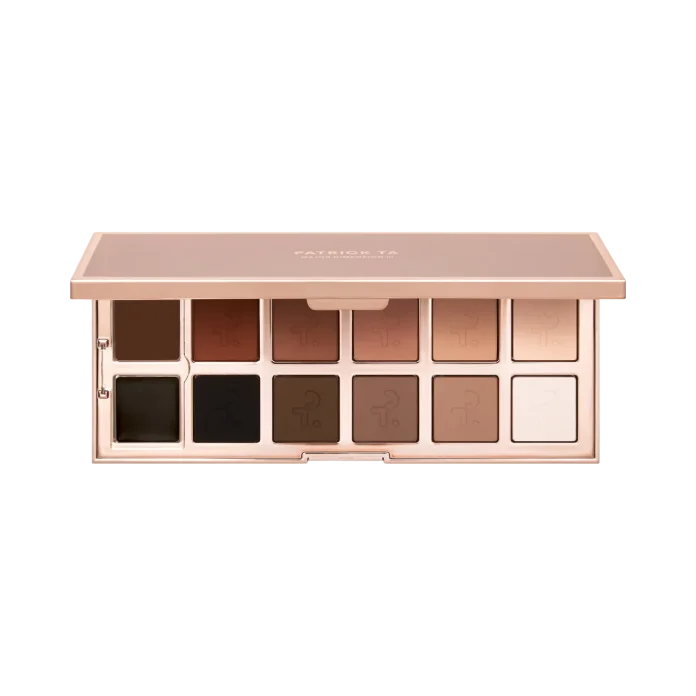 PATRICK TA Major Dimension III Matte Eyeshadow Palette ko'z tenlari paletkasi