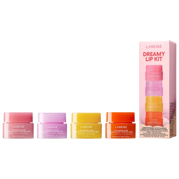 LANEIGE Dreamy Lip Kit namlovchi lab balzamlari to'plami