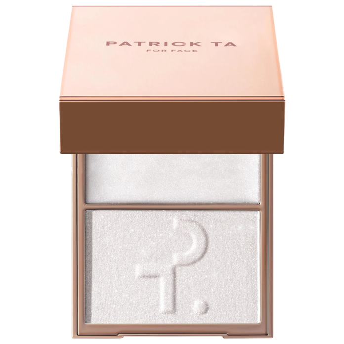 Палетка хайлайтеров PATRICK TA Major Glow Crème & Powder Light Reflecting Translucent Highlighter Duo - My Love