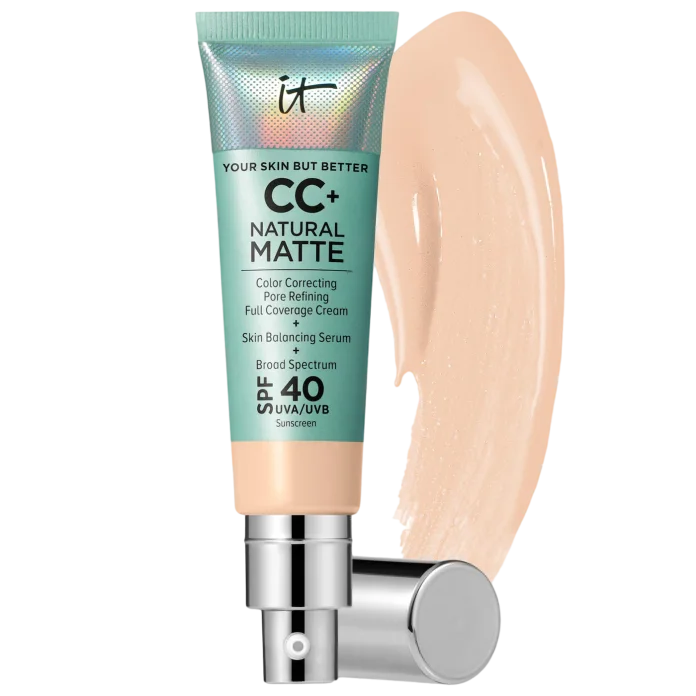IT Cosmetics матовый крем CC+  Natural Matte Foundation with SPF 40 - Fair , 32ml
