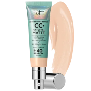 IT Cosmetics матовый крем CC+  Natural Matte Foundation with SPF 40 - Fair , 32ml