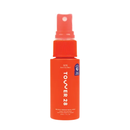 Tower 28 Beauty Mini SOS Daily Rescue Facial Spray with Hypochlorous Acid - 30ml yuz uchun sprey