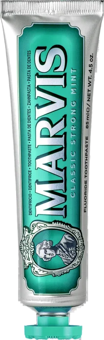 MARVIS tish pastasi - Classic strong mint klassik boy yalpiz