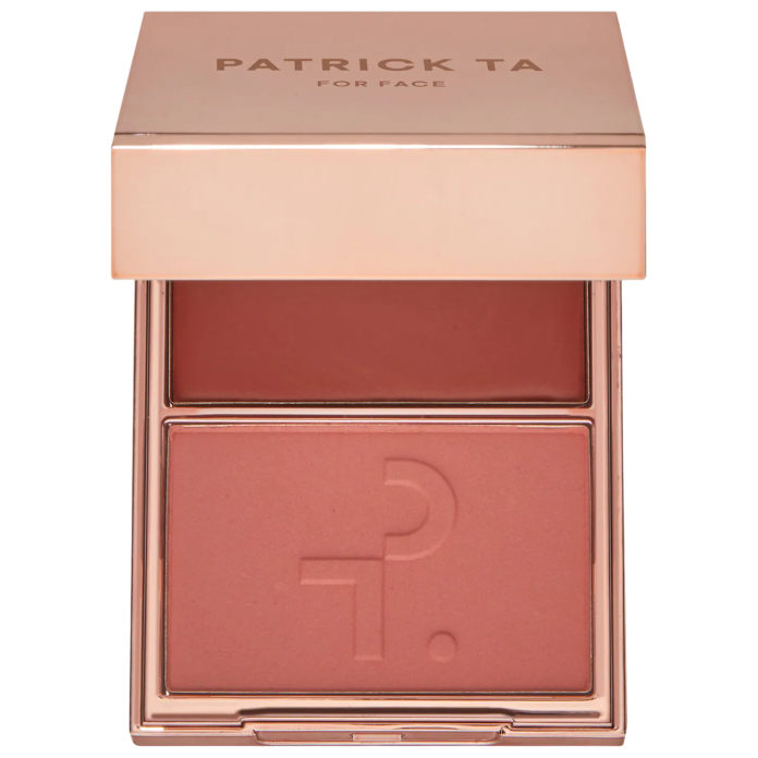 Палетка румян Patrick TA - Major Headlines - Double-Take Cream + Powder Blush Duo - She's Blushing