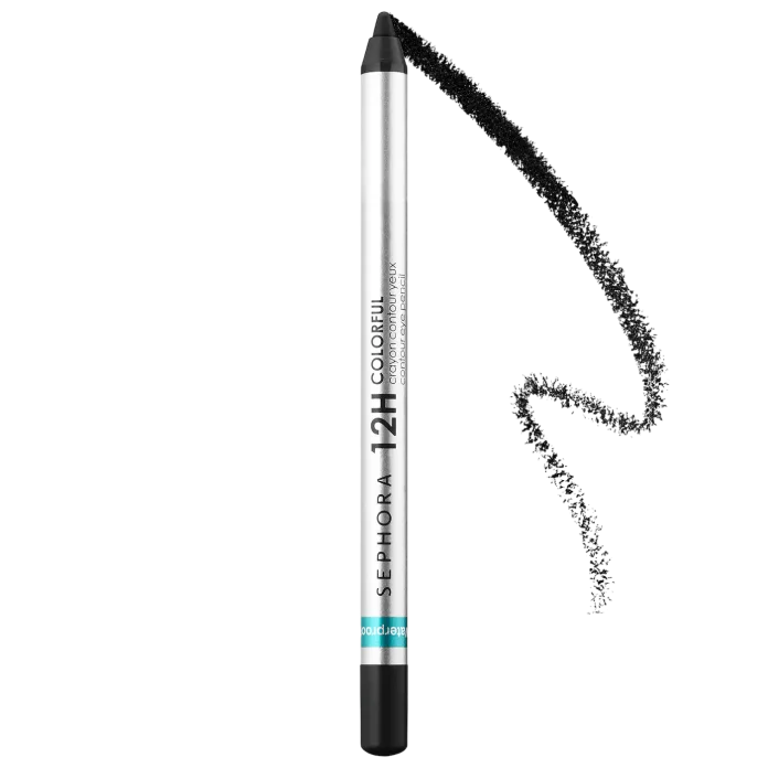 SEPHORA COLLECTION 12 Hour Contour Pencil Eyeliner - 01 Black Lace ko'z qalam
