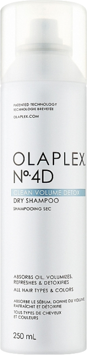 Сухой шампунь Olaplex No. 4D Clean Volume Detox Dry Shampoo - 250ml