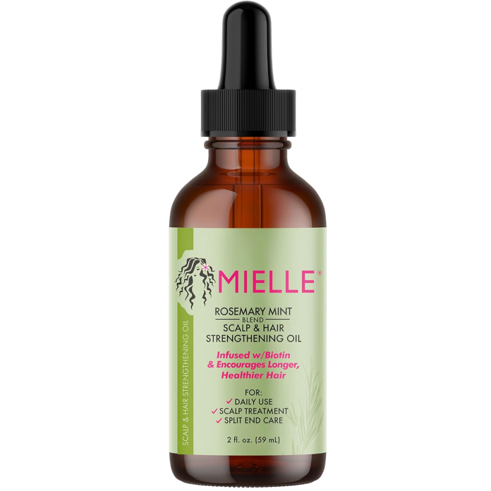 Масло для роста и укрепления волос Mielle Organics Rosemary Mint Scalp & Hair Strengthening Oil for All Hair Types - 59ml