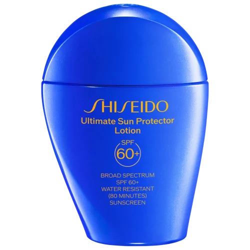 Солнцезащитный лосьон для лица и тела Shiseido Ultimate Sun Protector Face and Body Lotion SPF 60+ Sunscreen
