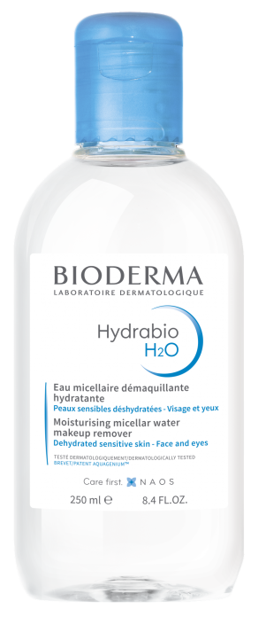 Мицеллярная вода для сухой кожи BIODERMA hydrabio h2o 250ml