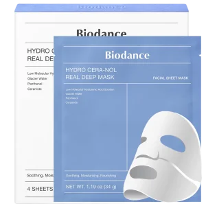 Маска гидрогелевая набор из 4х Biodance Hydro Cera-nol Real Deep Mask