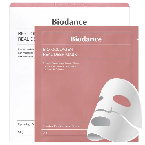 Маска гидрогелевая набор из 4х  Biodance Bio-Collagen Real Deep Mask