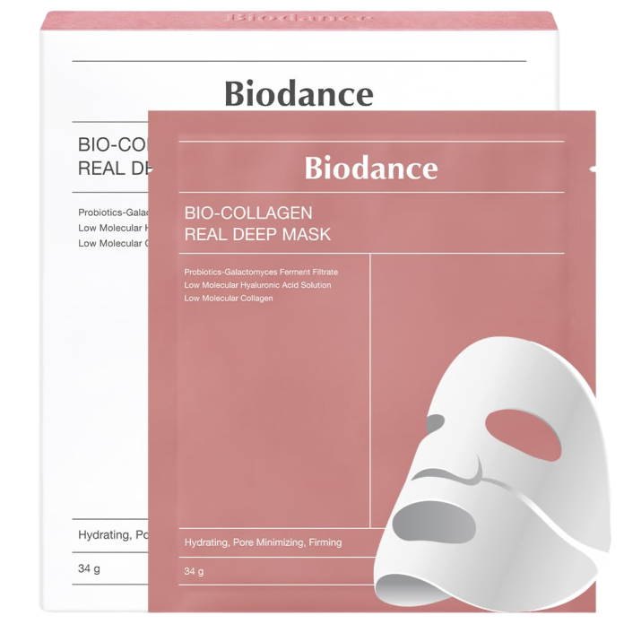Маска гидрогелевая набор из 4х Biodance Bio-Collagen Real Deep Mask