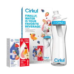 Инновационная бутылка для воды с системой картриджей Cirkul BPA-Free Plastic Water Bottle Zero Calories and No Sugar - 650ml