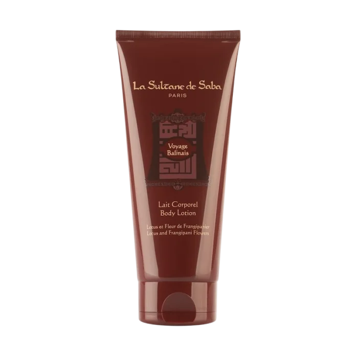 La Sultane de Saba Body Lotion - Lotus and Frangipani Flower - Journey to Bali - 200ml tana losyoni