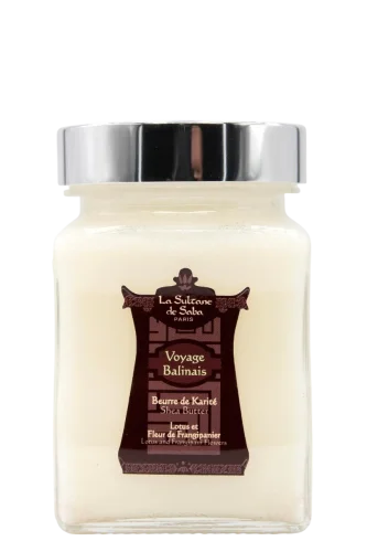 Масло Ши для увлажнения тела и волос La Sultane de Saba Shea Butter - Lotus and Frangipani Flower - 300g