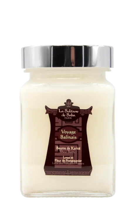 Масло Ши для увлажнения тела и волос La Sultane de Saba Shea Butter - Lotus and Frangipani Flower - 300g