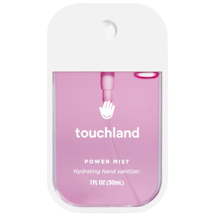 Touchland Power Mist Hydrating Hand Sanitizer - Berry Bliss dezinfektsiyalovchi va namlantiruvchi qo'l spreyi