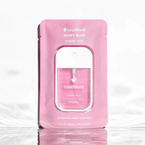 Спрей для рук дезинфицирующий и увлажняющий Touchland Power Mist Hydrating Hand Sanitizer - Berry Bliss
