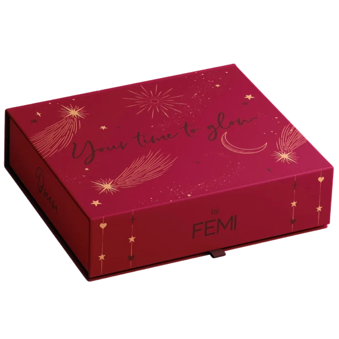 FEMI "Your Time To Glow" cheklangan sovg'a qutisi